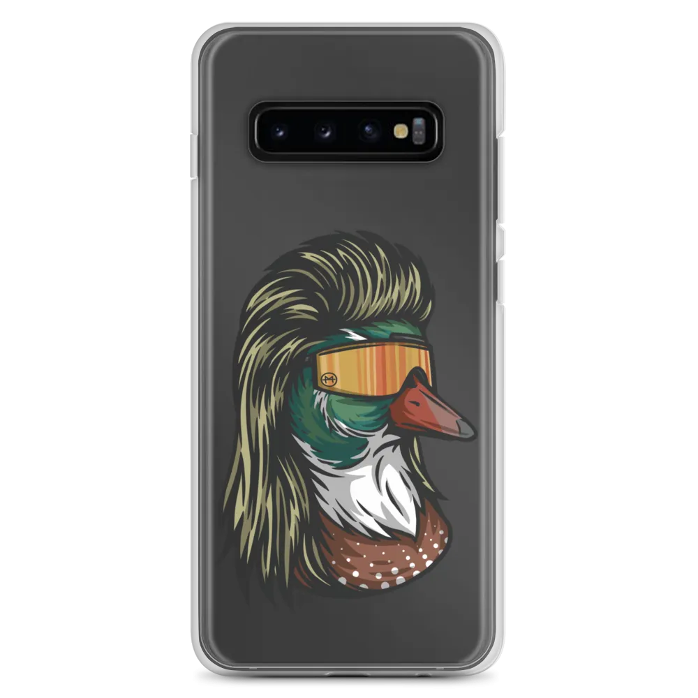 Duck Mullet Samsung Case - Clear