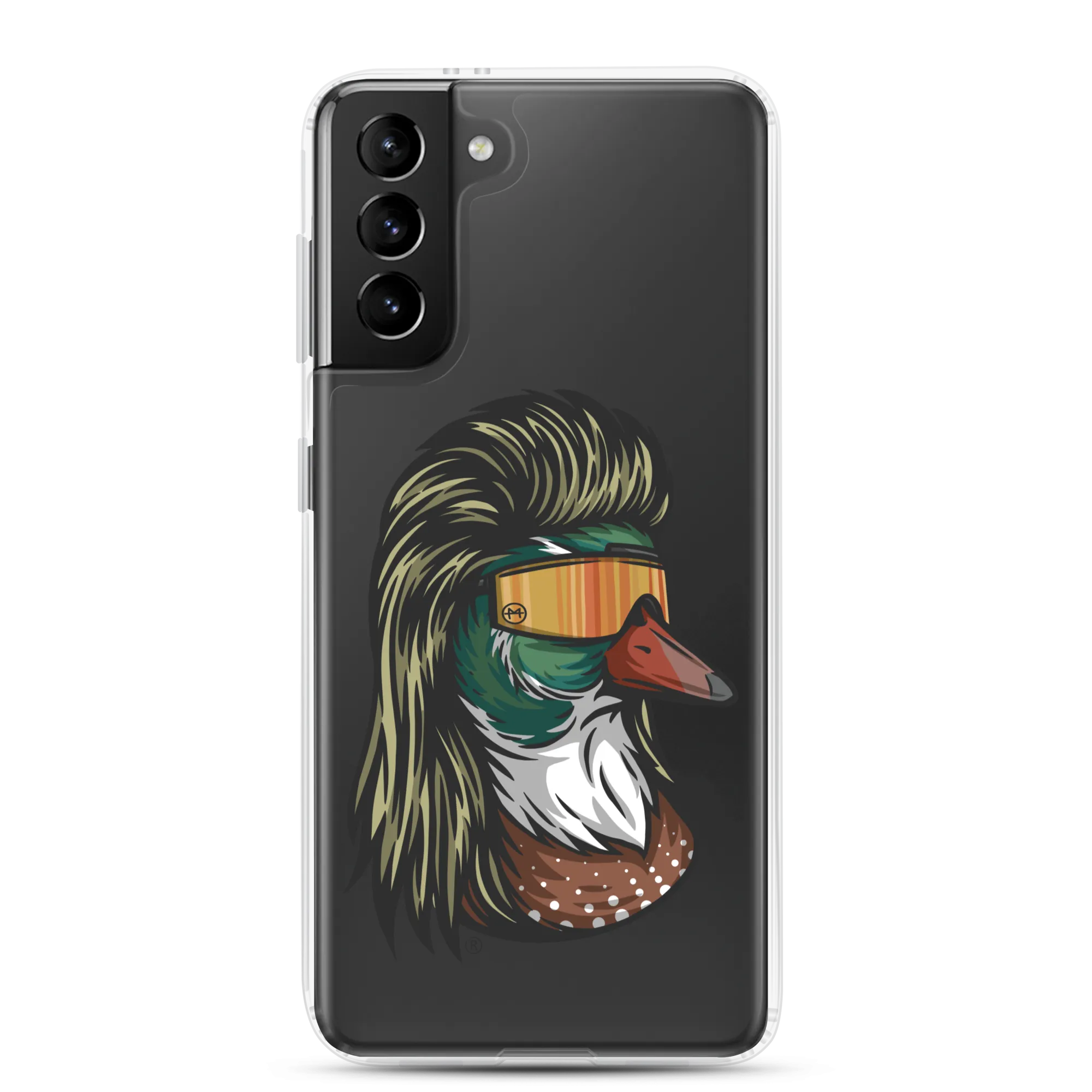 Duck Mullet Samsung Case - Clear