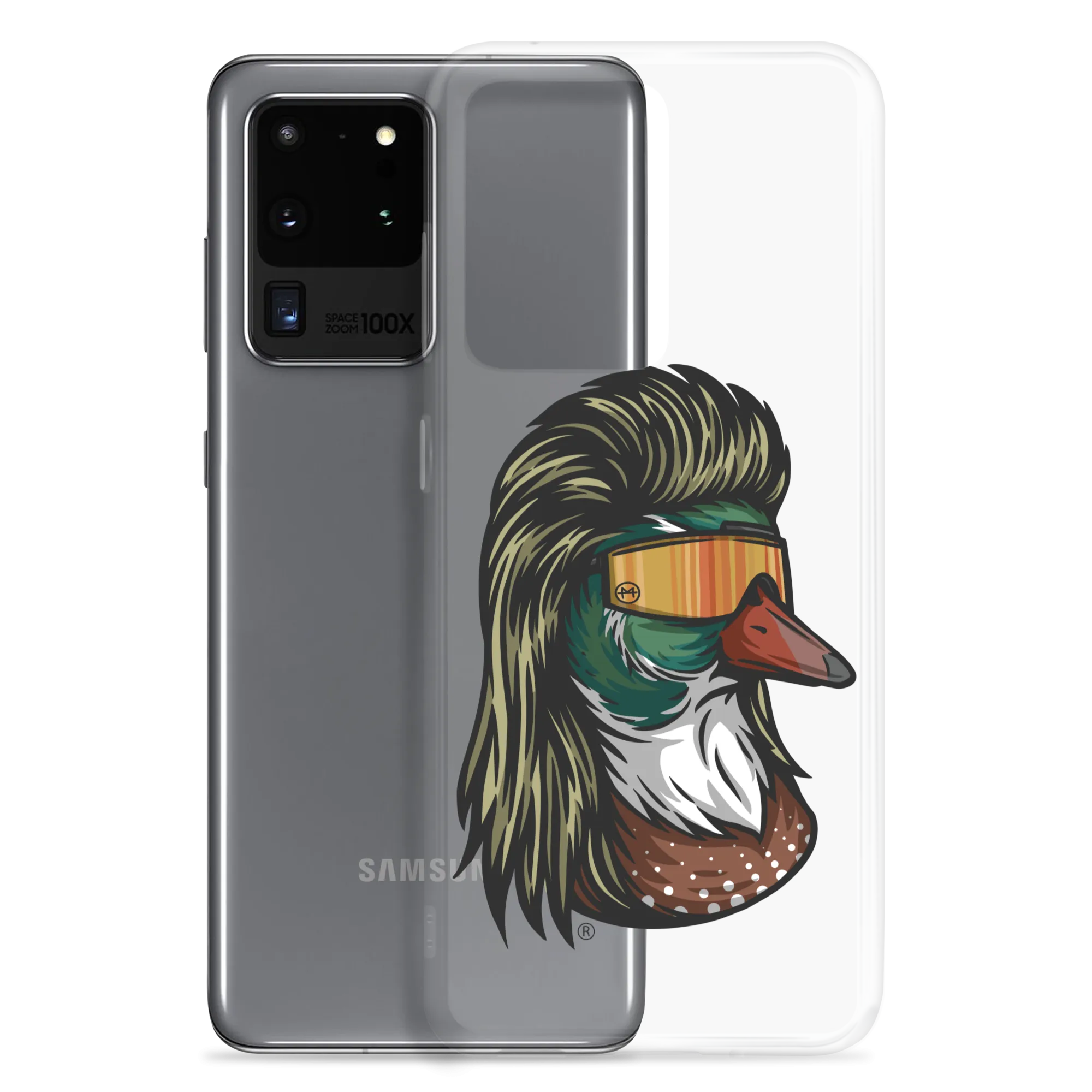 Duck Mullet Samsung Case - Clear