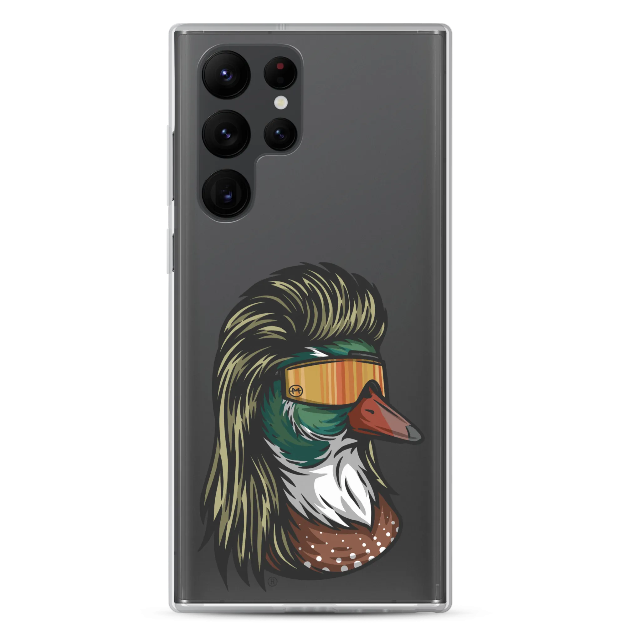 Duck Mullet Samsung Case - Clear