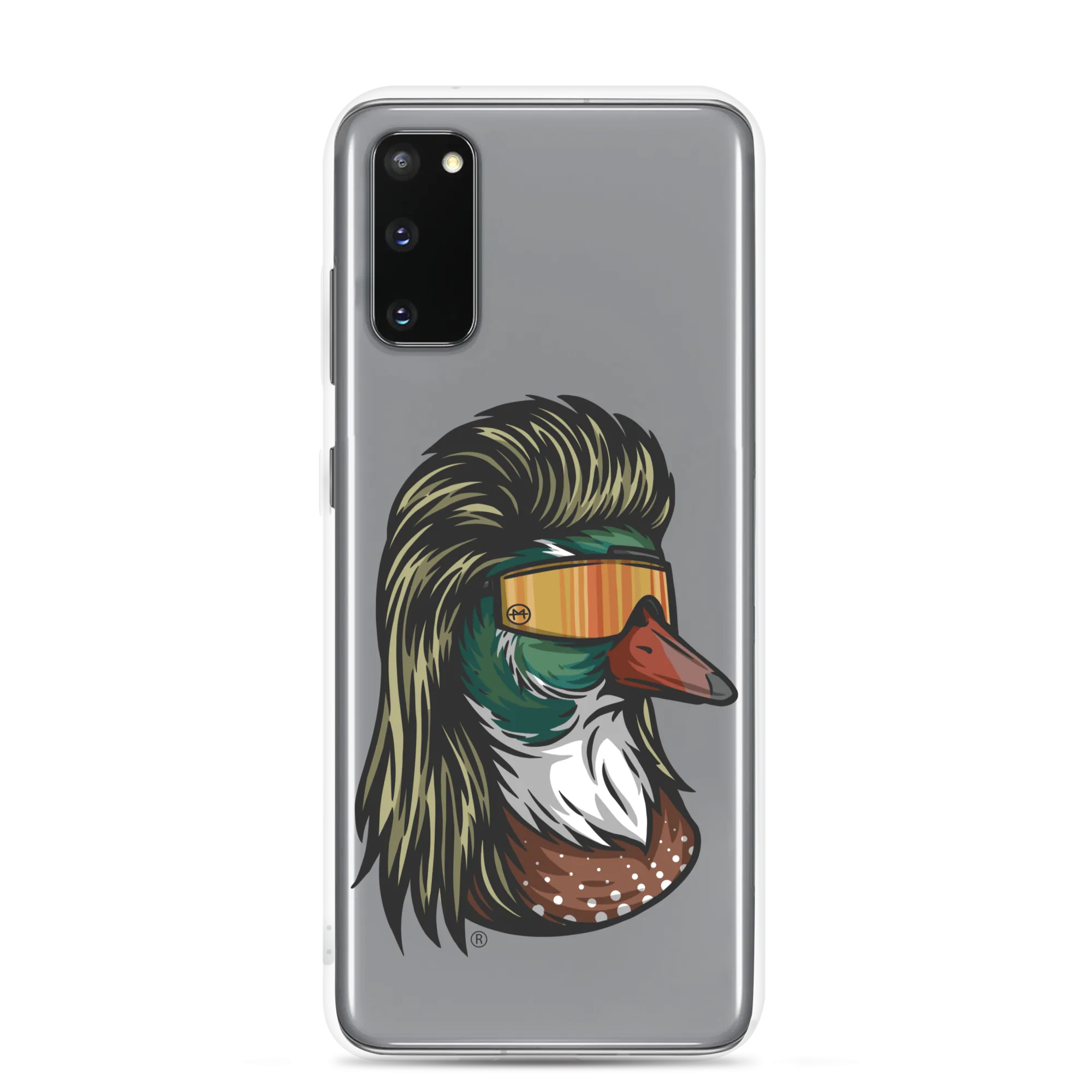 Duck Mullet Samsung Case - Clear