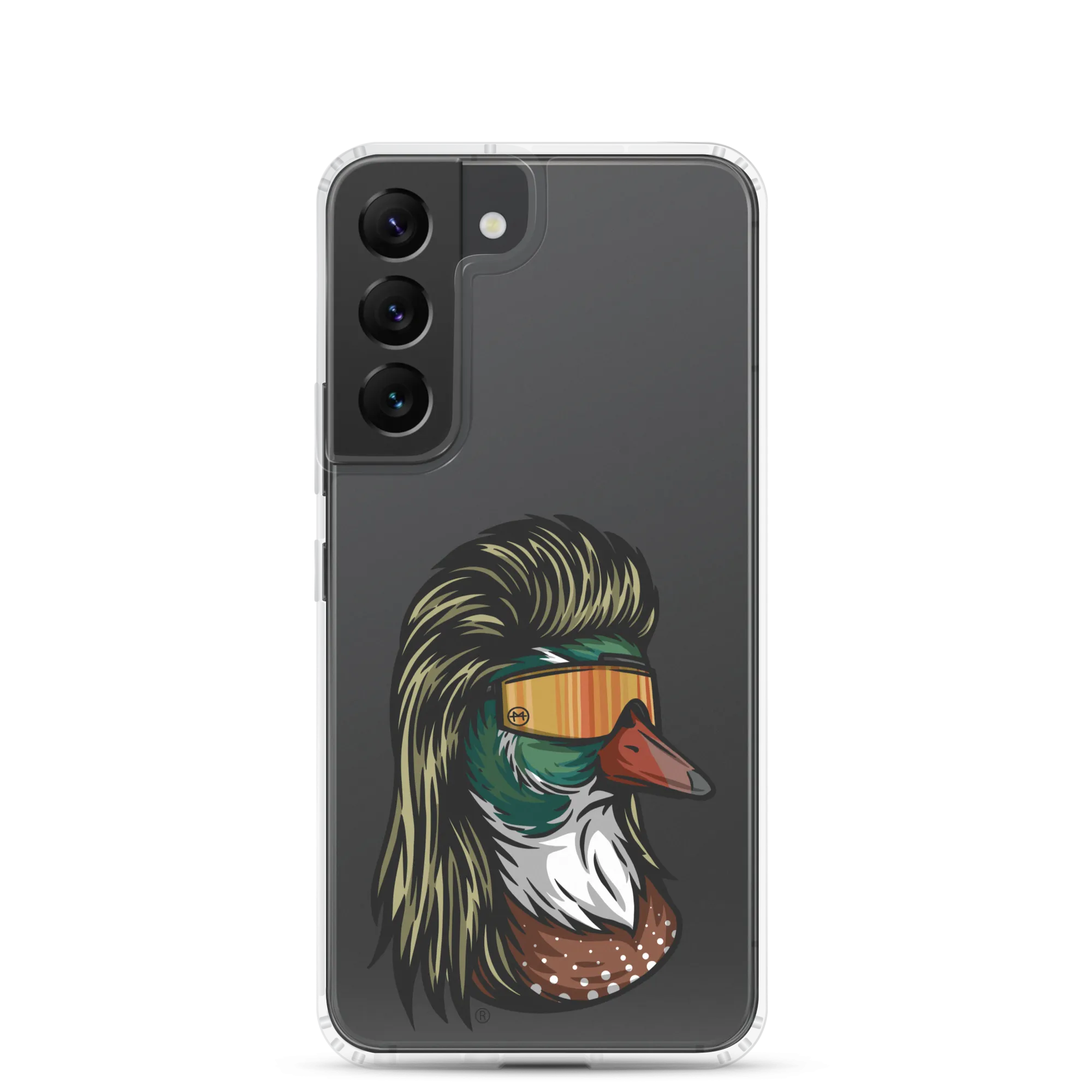 Duck Mullet Samsung Case - Clear