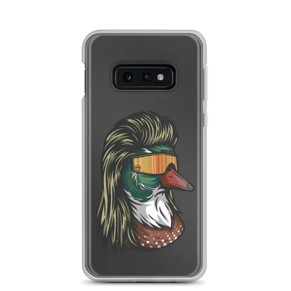 Duck Mullet Samsung Case - Clear