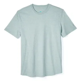 Everyday Tee in Heather Gray Green