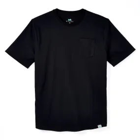 Everyday Tee with Pocket in Black