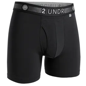 Flow Shift 6" Boxer Brief – Black