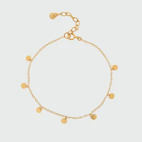 Frascati Gold Vermeil Multi Disc Bracelet