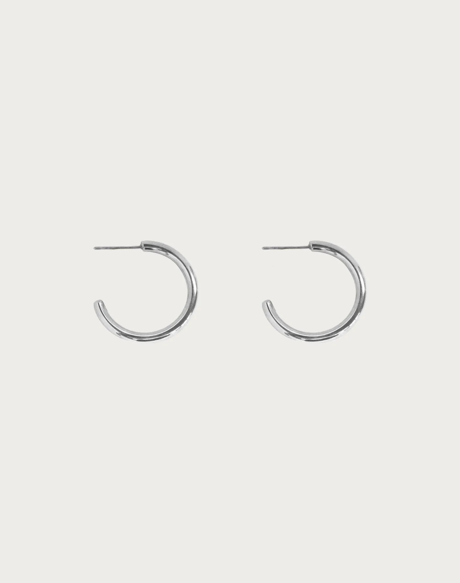 Gold 30mm Endless Hoop Earrings