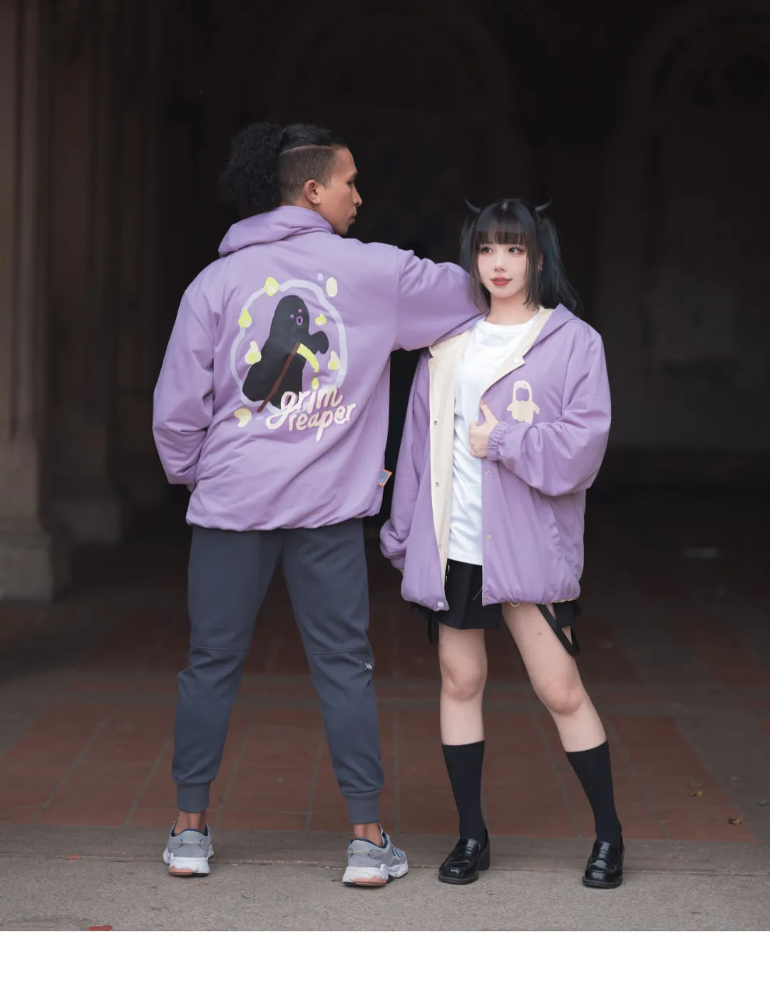GRIM REAPER reversible jacket