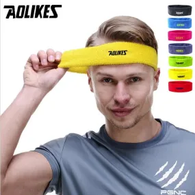 HANDISE High Quality cotton sweat headband for men Sweatband women Yoga Hair Bands Head Sweat Bands Sports Safety
