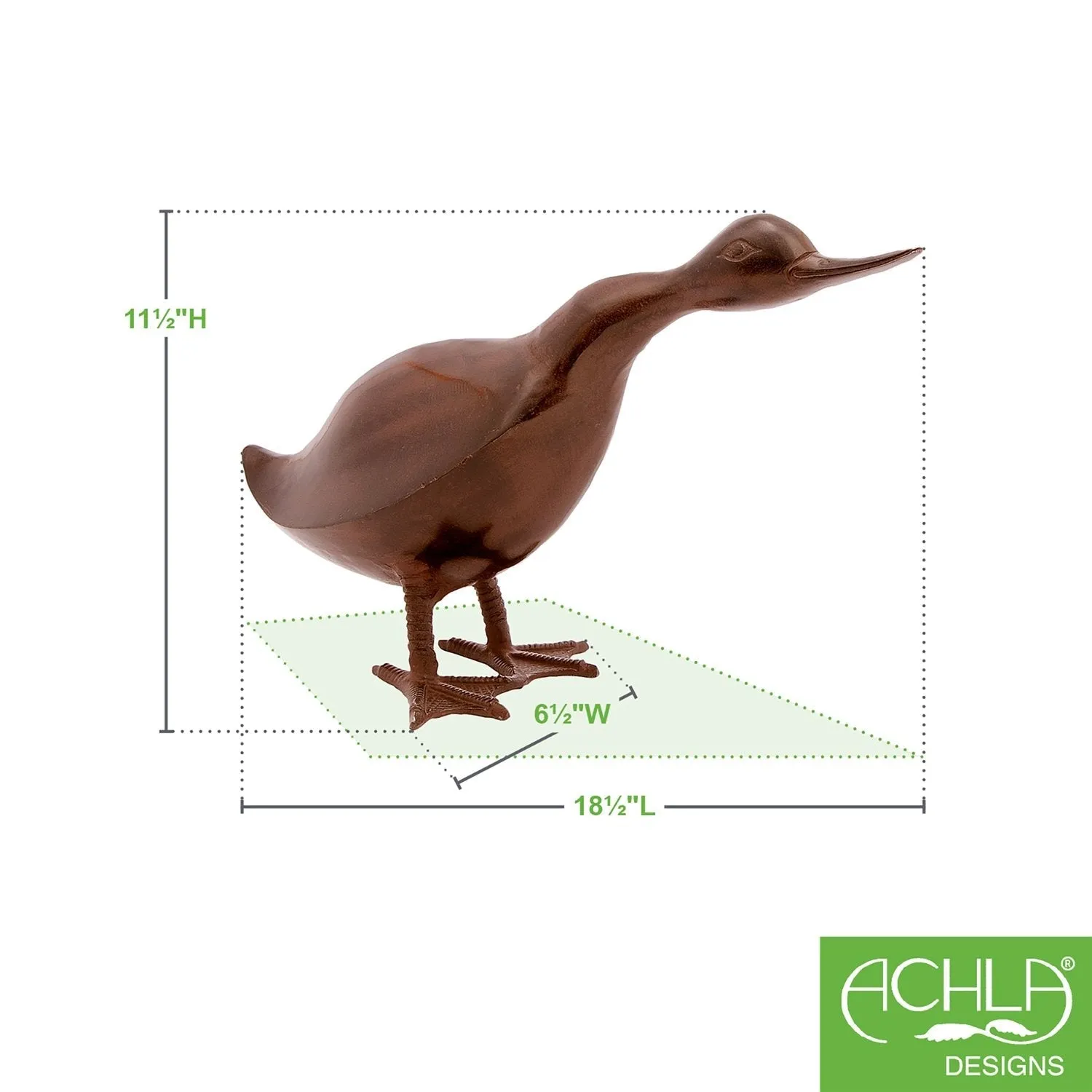 Hello Duck Garden Statue - Achla Designs