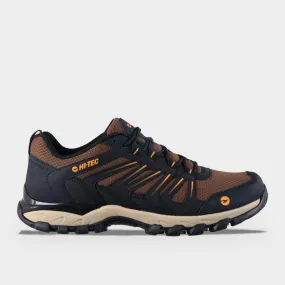 Hi-Tec Mens Grand Paradiso Low Outdoor Sneaker Brown/Black _ 174126 _ Brown