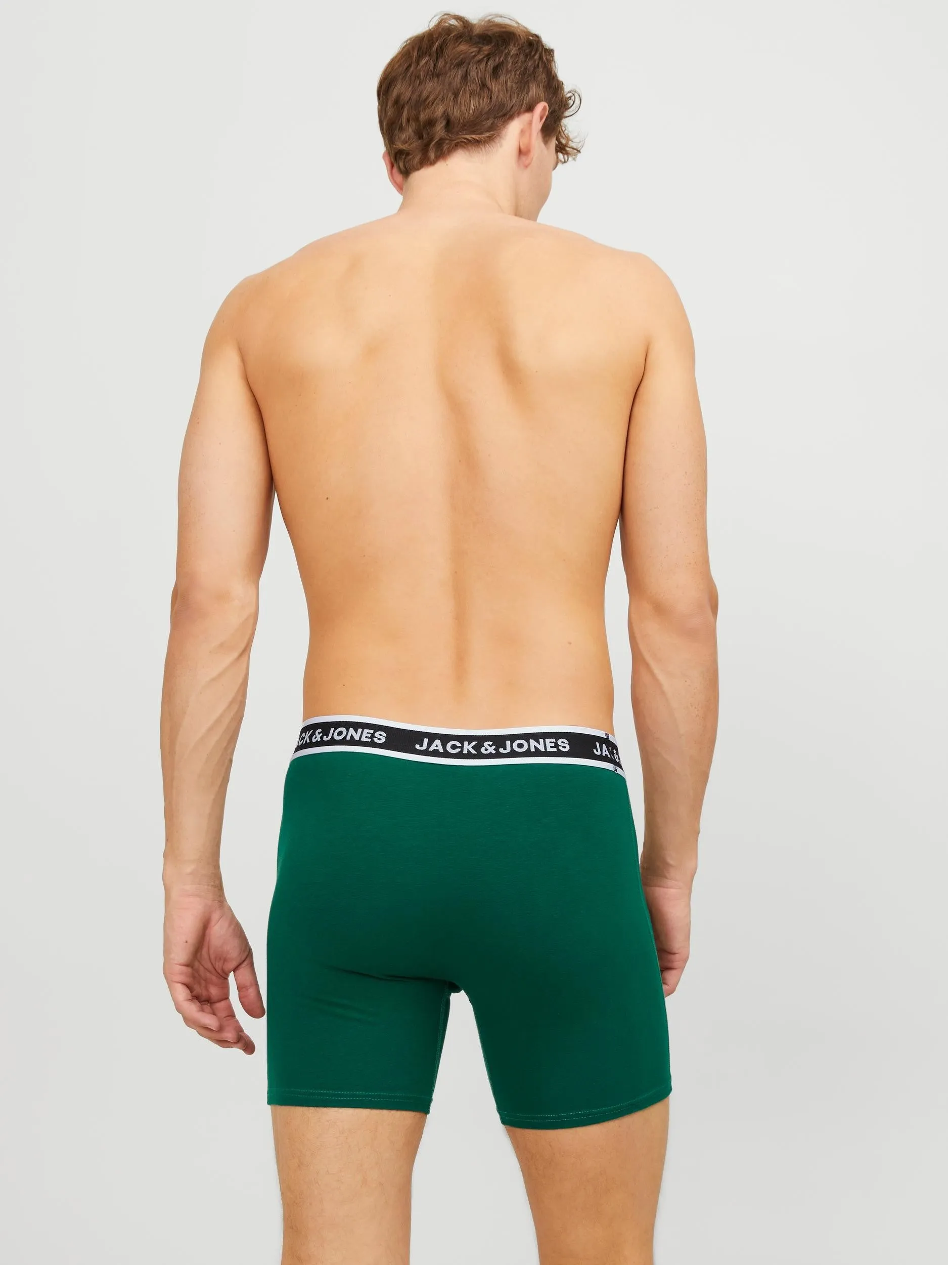 Jack & Jones JACECHO Boxer Briefs 3 Pack-FOREST GREEN
