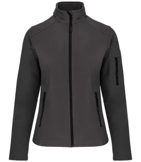 Kariban Ladies Soft Shell Jacket | Titanium