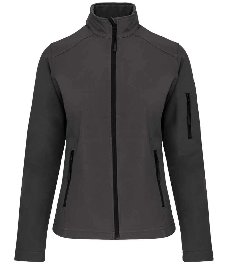 Kariban Ladies Soft Shell Jacket | Titanium