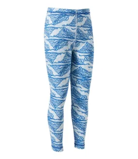 Kids' Wicked Warm Long Underwear, Expedition-Weight Print Pants