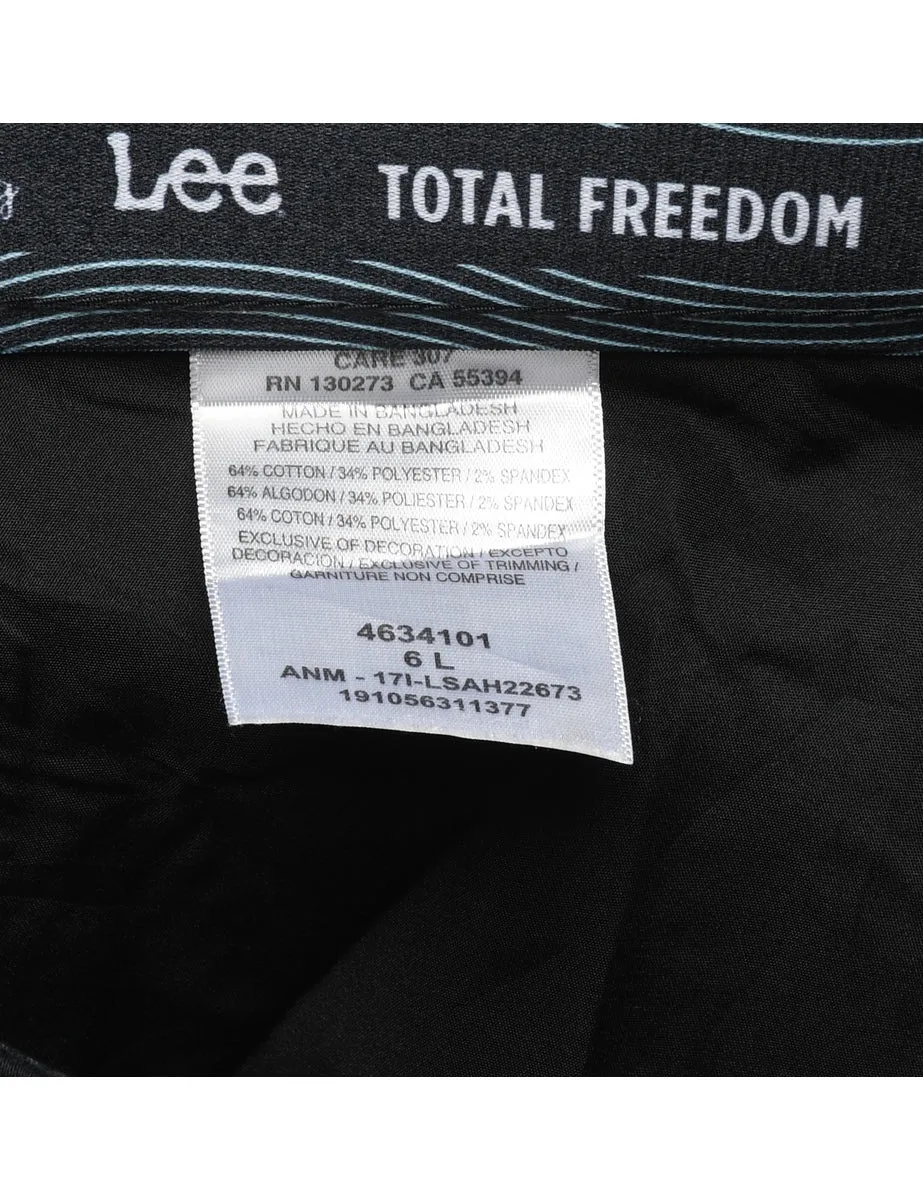 Lee Black Casual Trousers - W30 L33