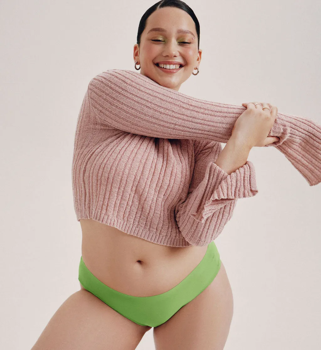 Light Leakproof No-Show Underwear Bikini