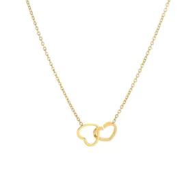 Linked Hearts Necklace