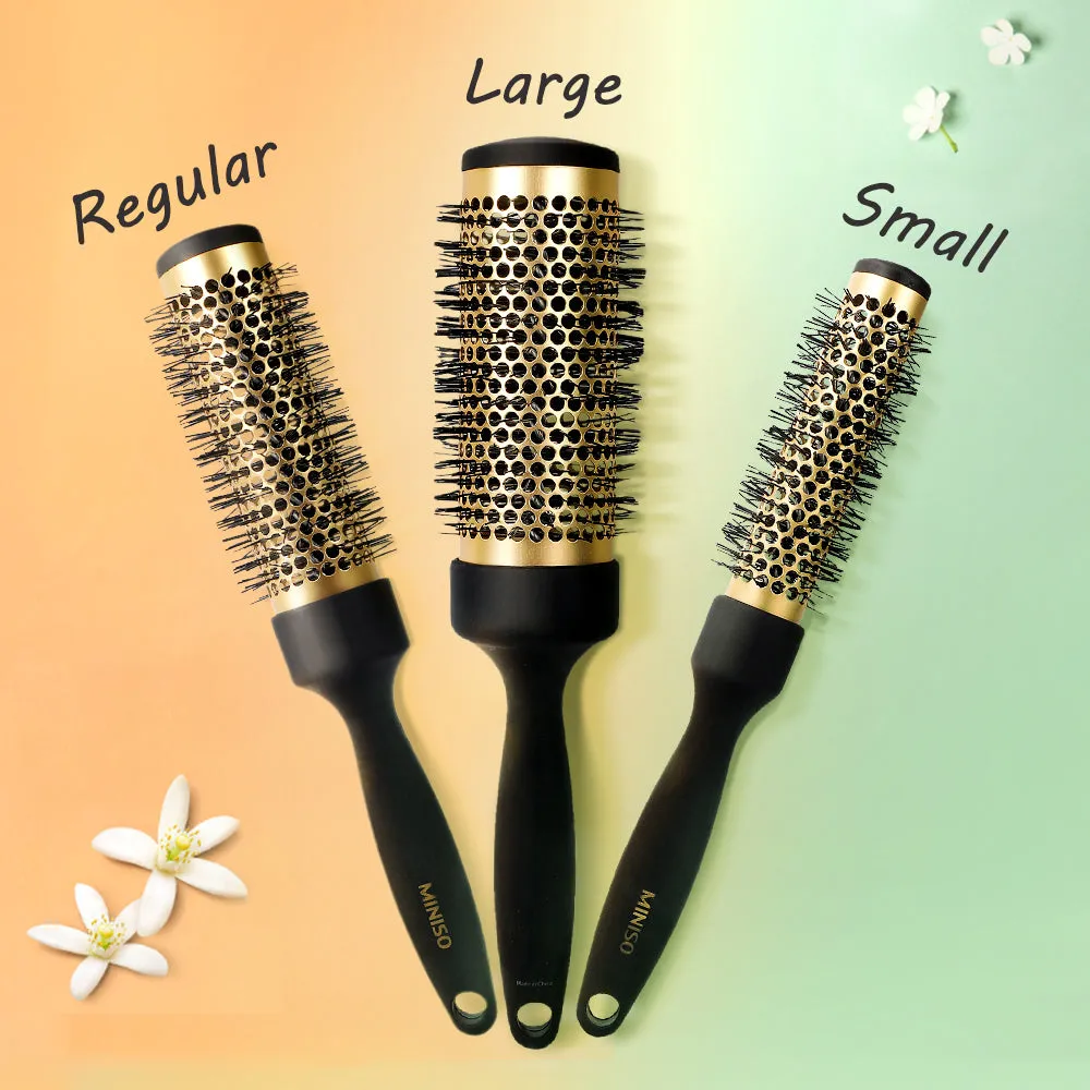 MINISO Thermal Conductive Aluminium Curl Brush(Regular)