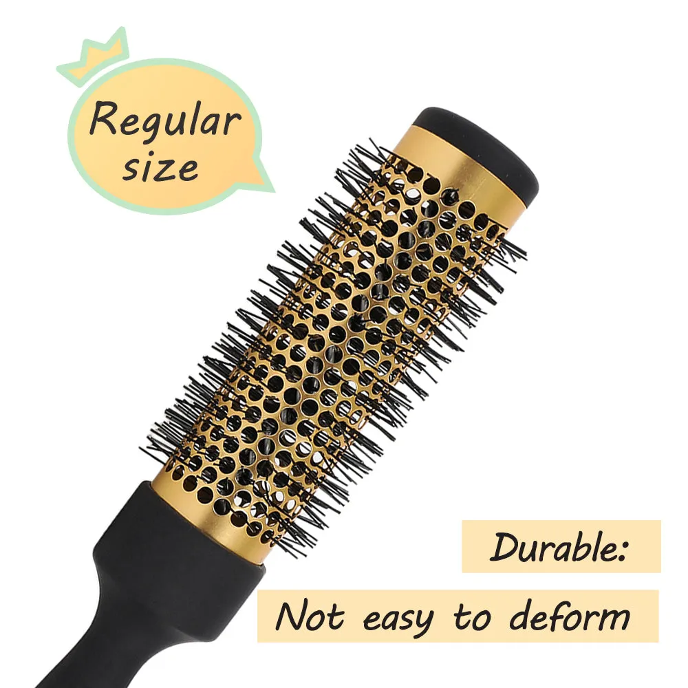 MINISO Thermal Conductive Aluminium Curl Brush(Regular)
