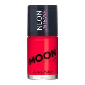 Moon Glow Neon UV Nail Polish - Intense Red