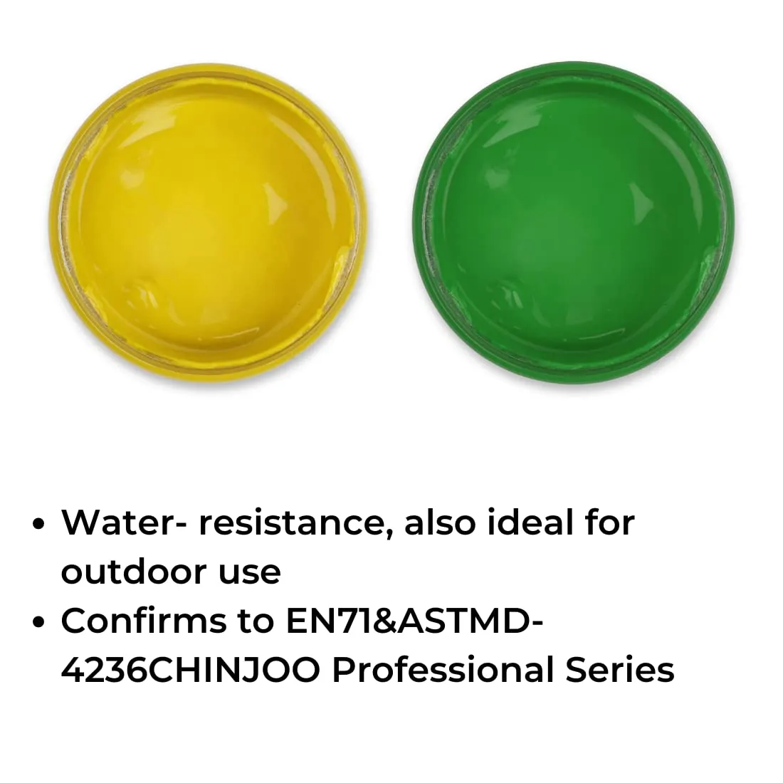 Oytra 6 Acrylic Colors Set 100 ml Each Vibrant Colors for Professionals Artist Hobby Painters DIY Art and Craft Painting