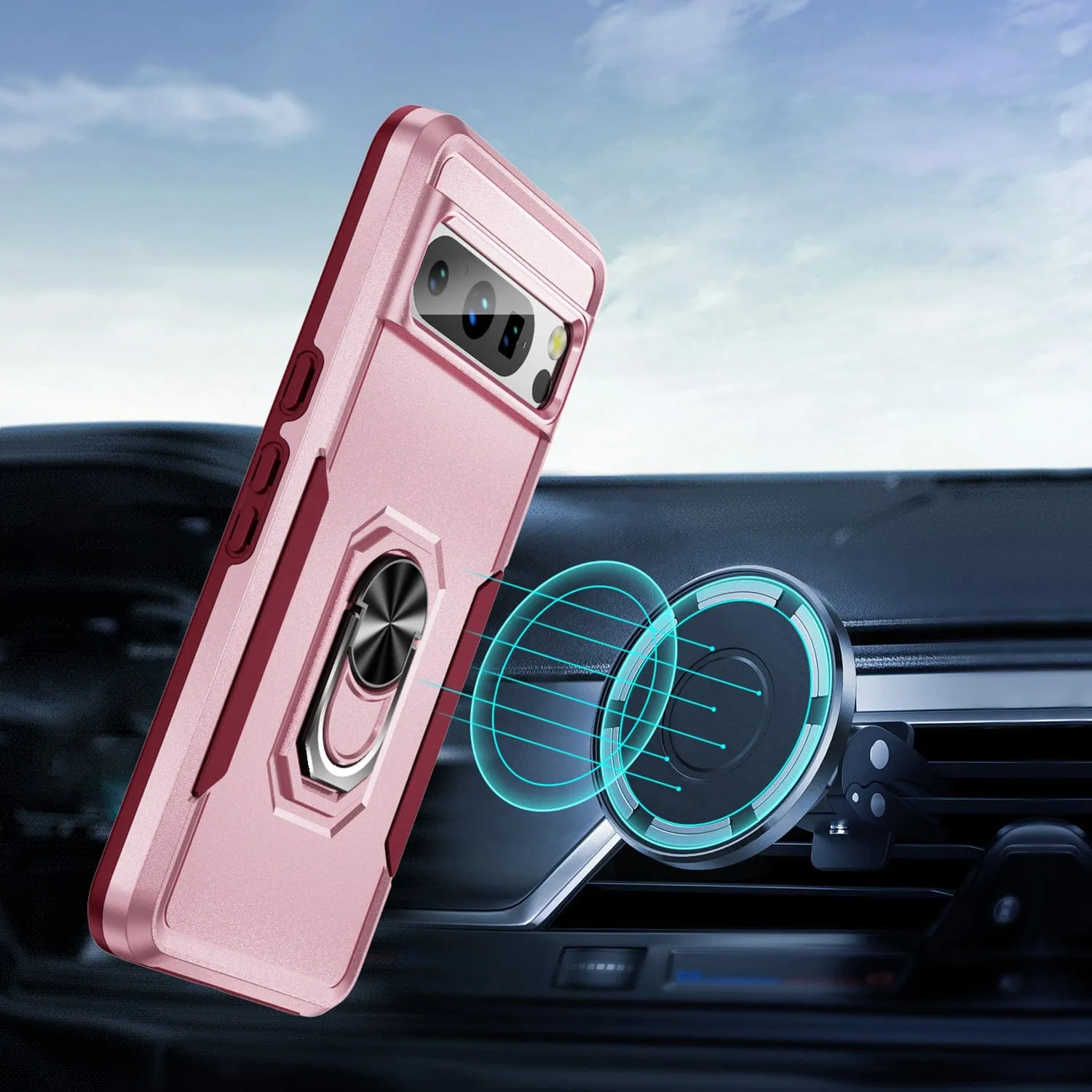 Raider Series Heavy Duty Kickstand Case - Google Pixel 8