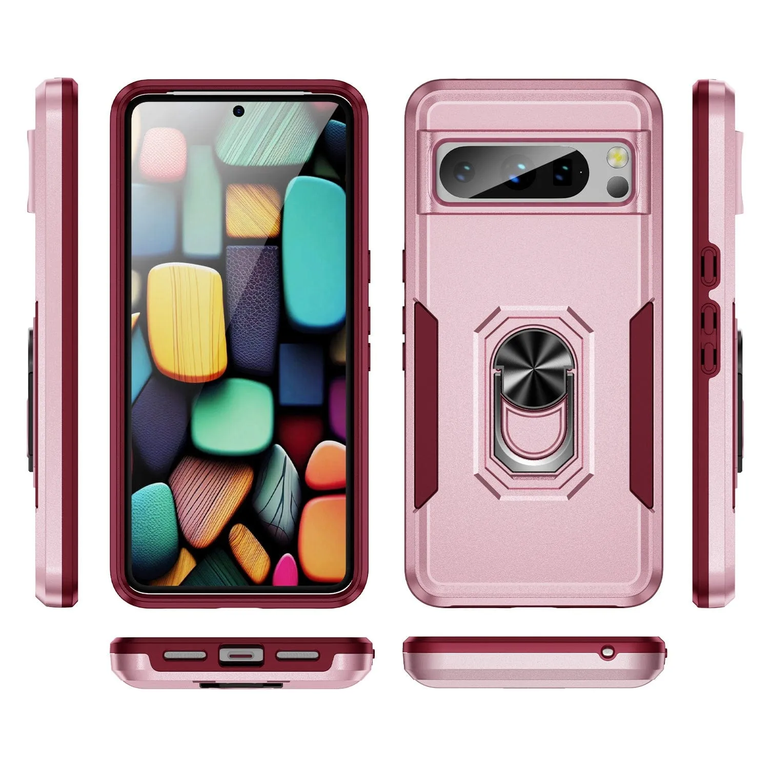 Raider Series Heavy Duty Kickstand Case - Google Pixel 8