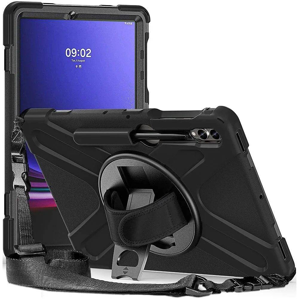 Raider X Series Heavy Duty Hand Strap Case - Galaxy Tab S8 , Tab S9  and Tab S9 FE 