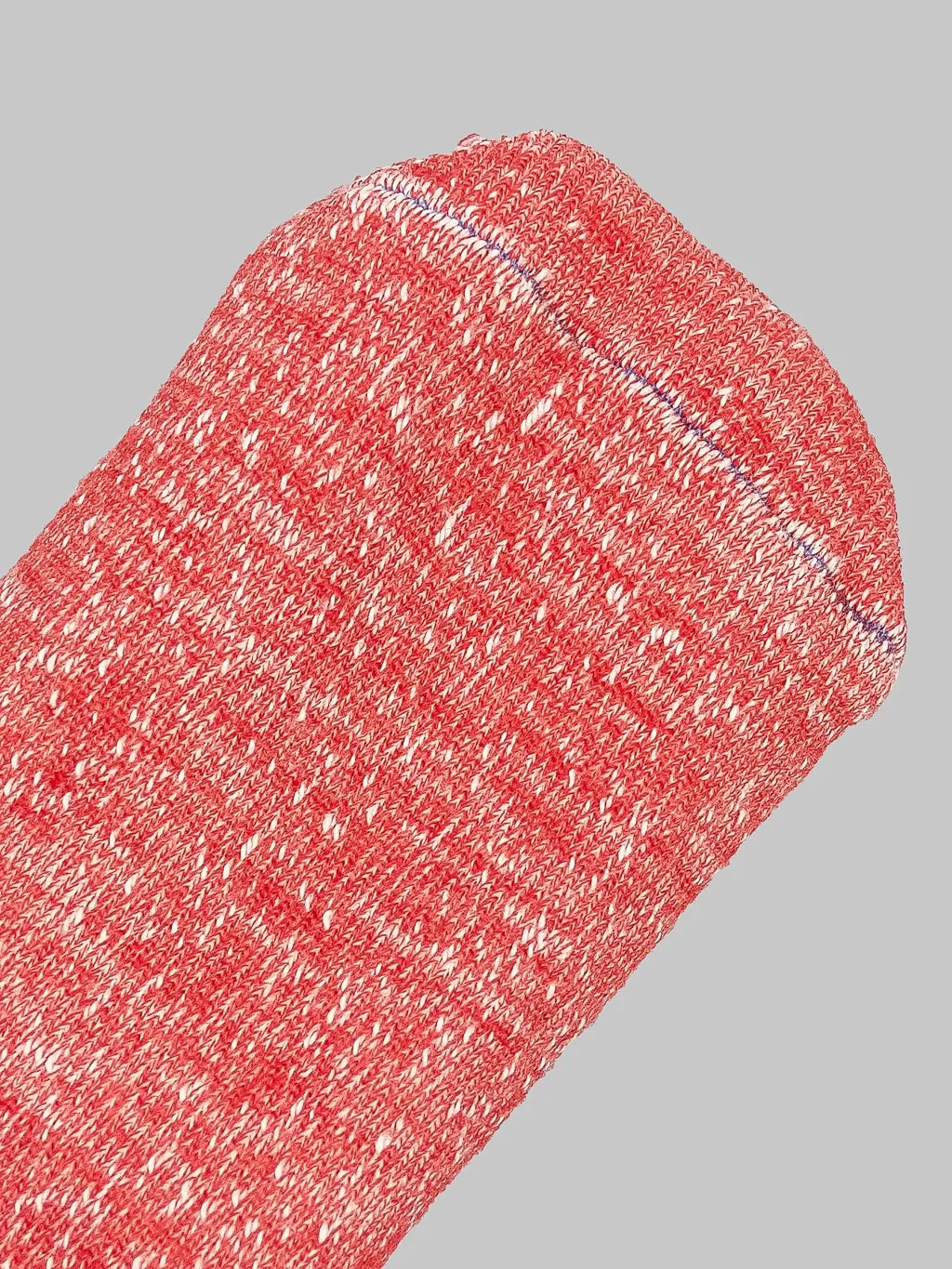 ROTOTO Double Face Crew Socks "Merino Wool & Organic Cotton" Red
