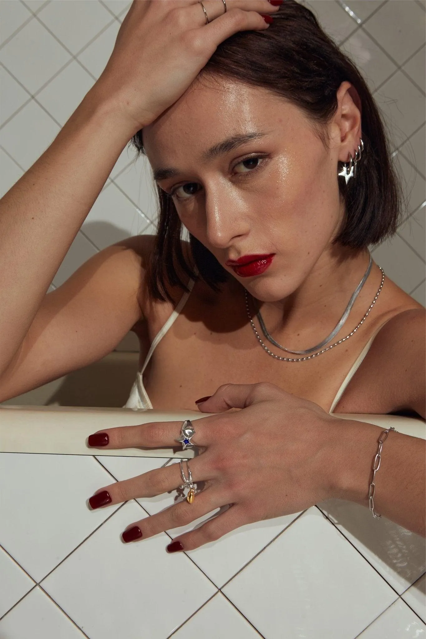 Silver Gia Chain Bracelet