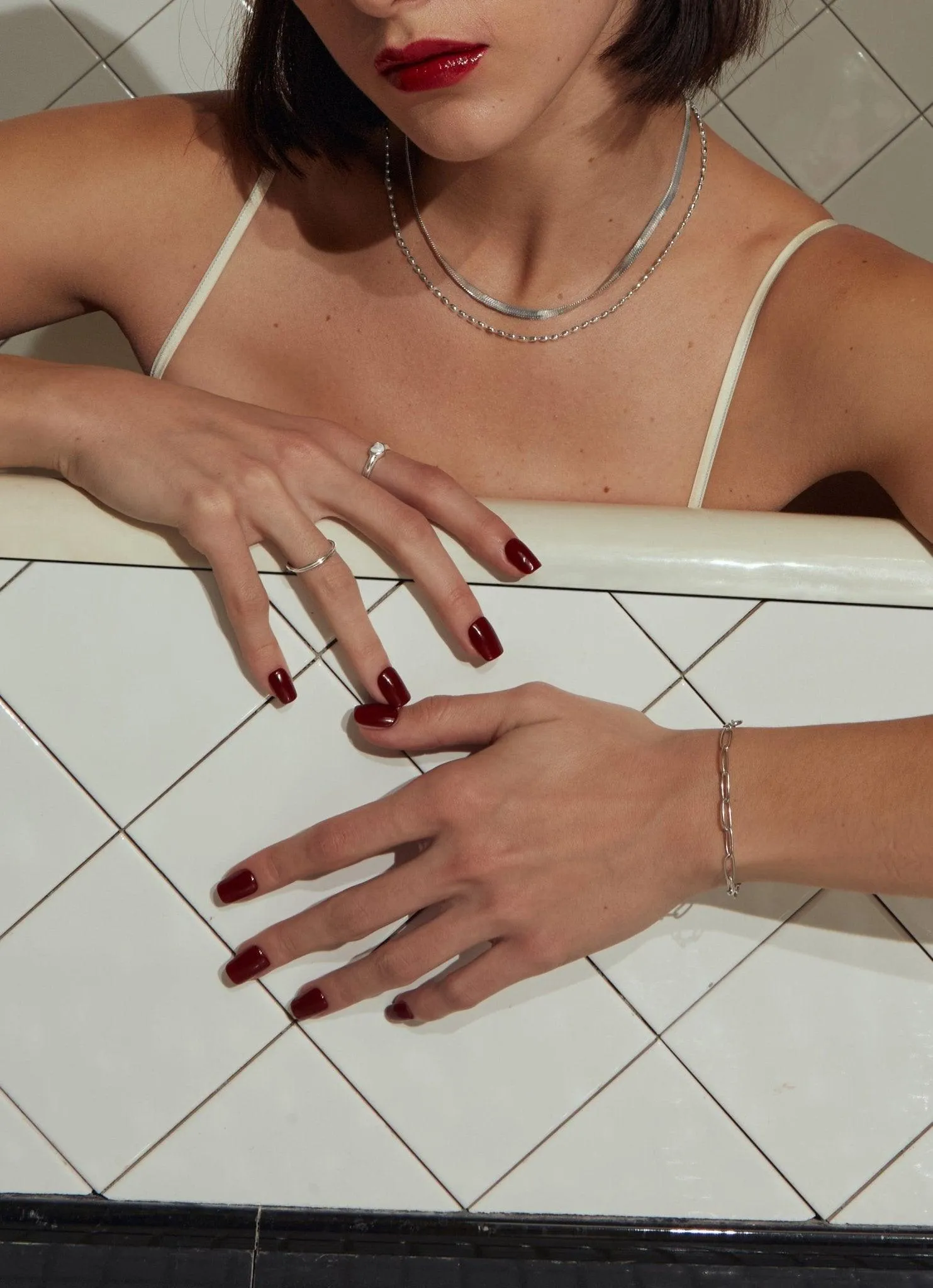 Silver Gia Chain Bracelet