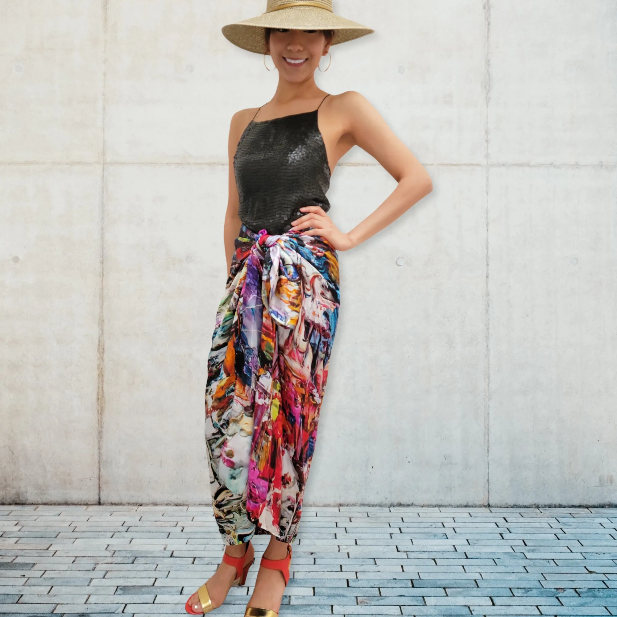 Tempesta In Paradiso | Satin Silk