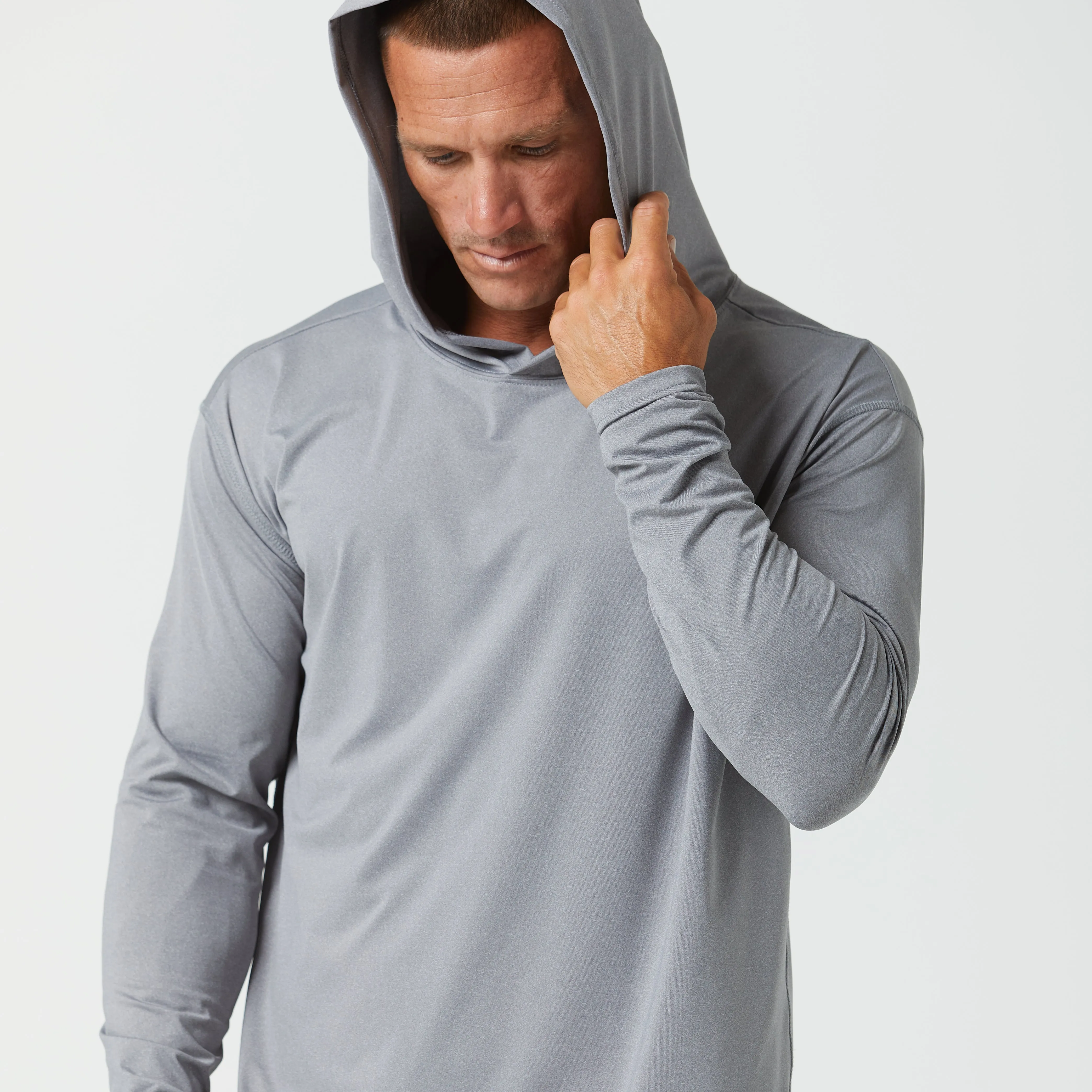 Tx WEDGE LS SHIRT HOODED SHIRT