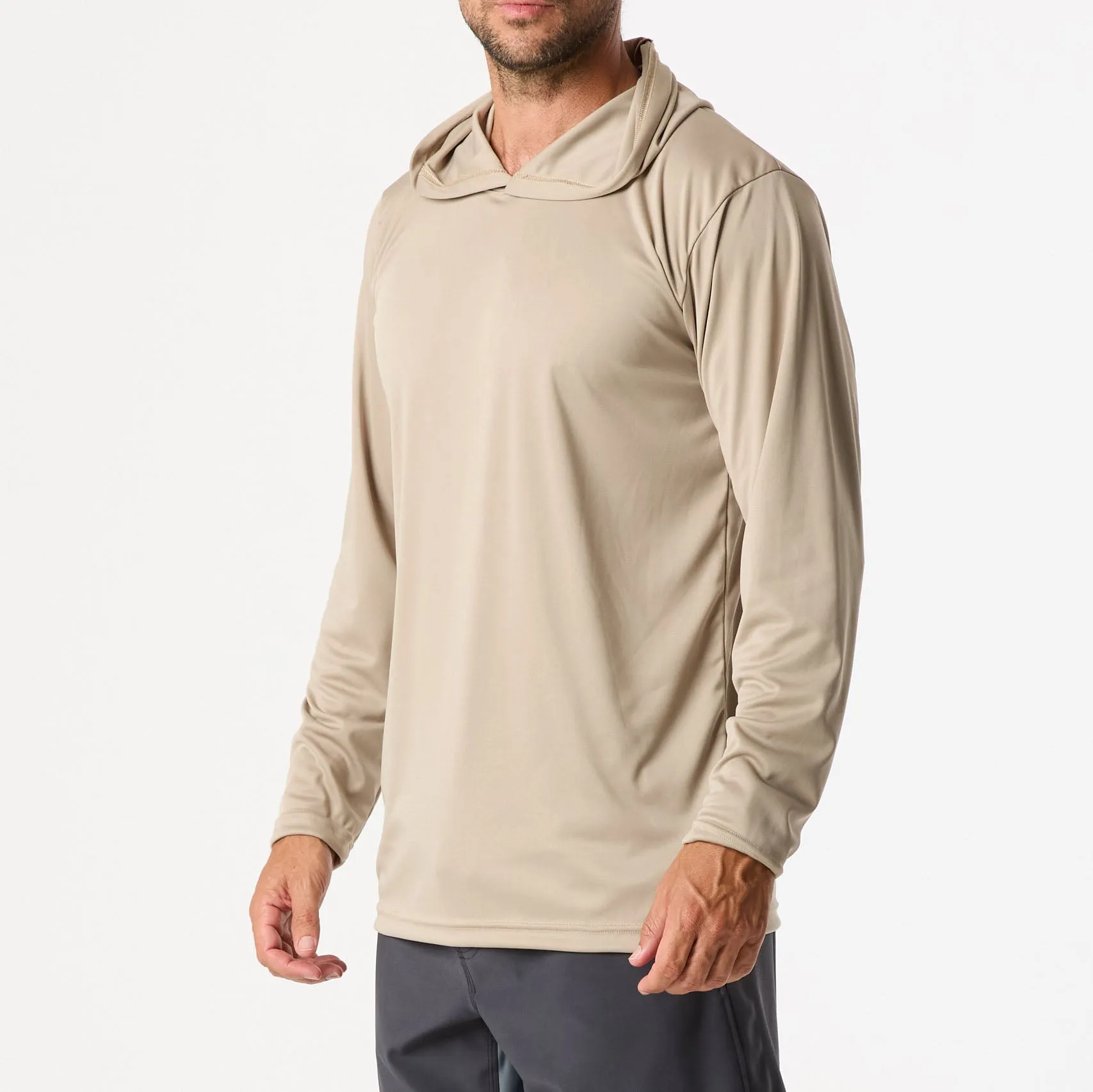 Tx WEDGE LS SHIRT HOODED SHIRT