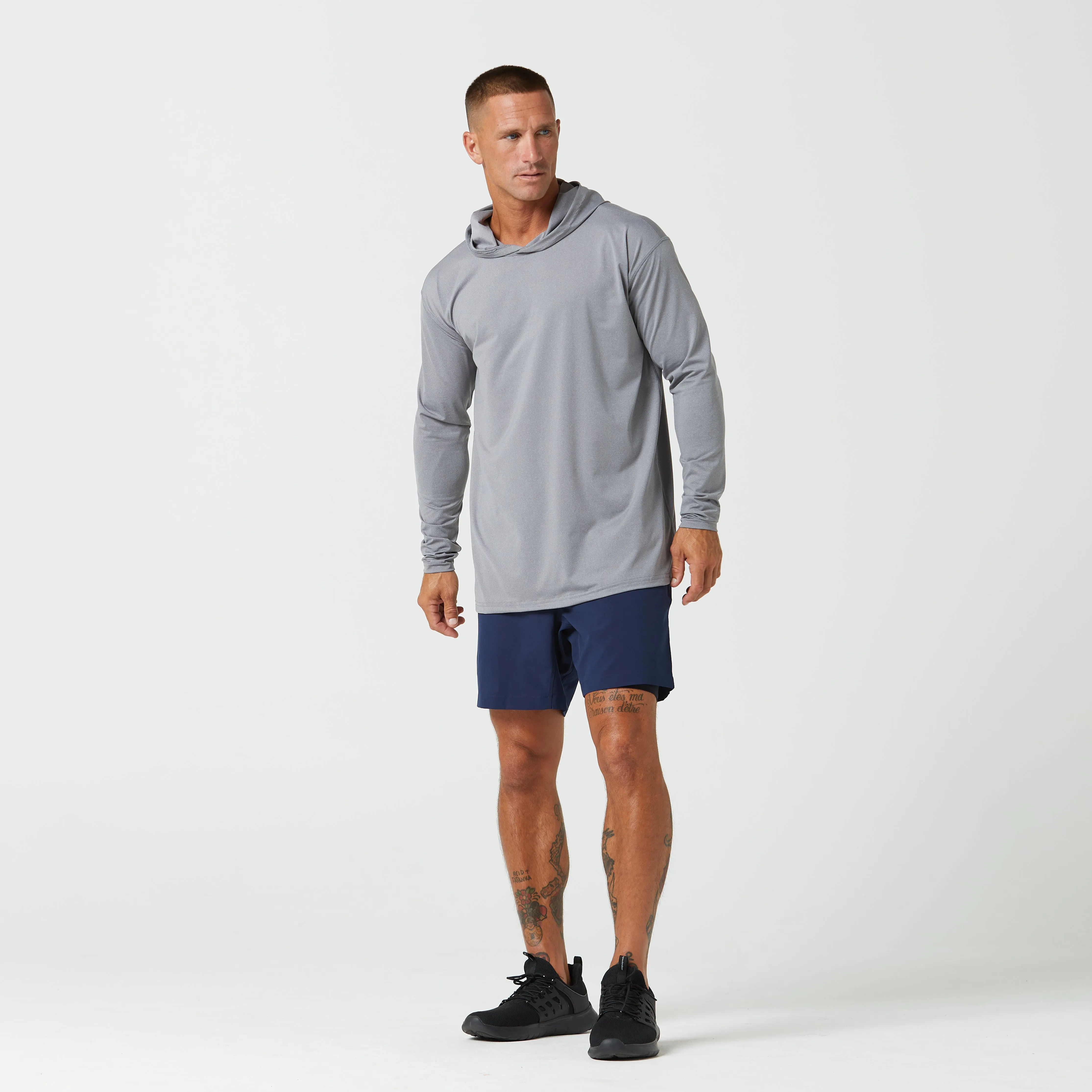 Tx WEDGE LS SHIRT HOODED SHIRT