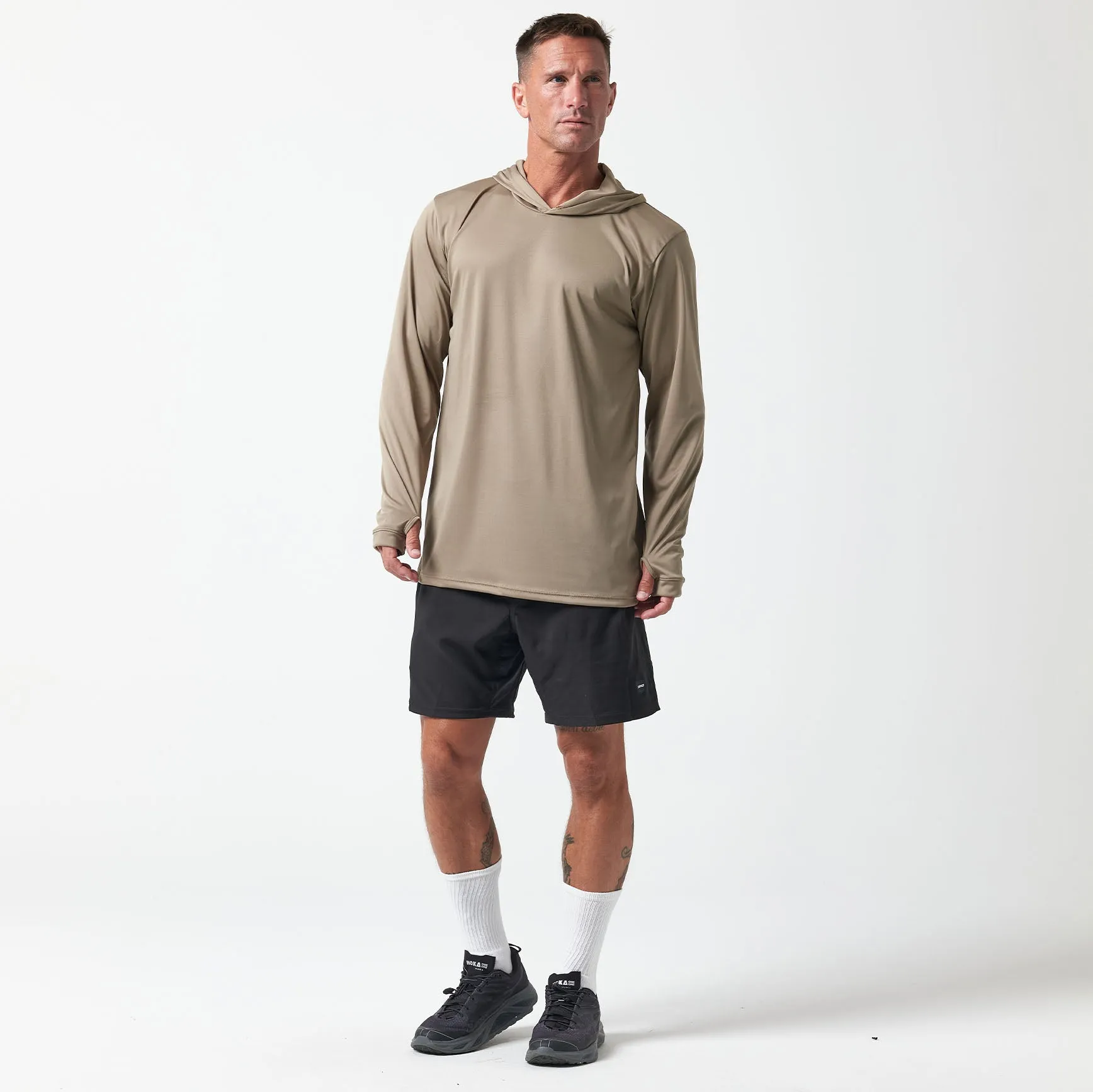 Tx WEDGE LS SHIRT HOODED SHIRT