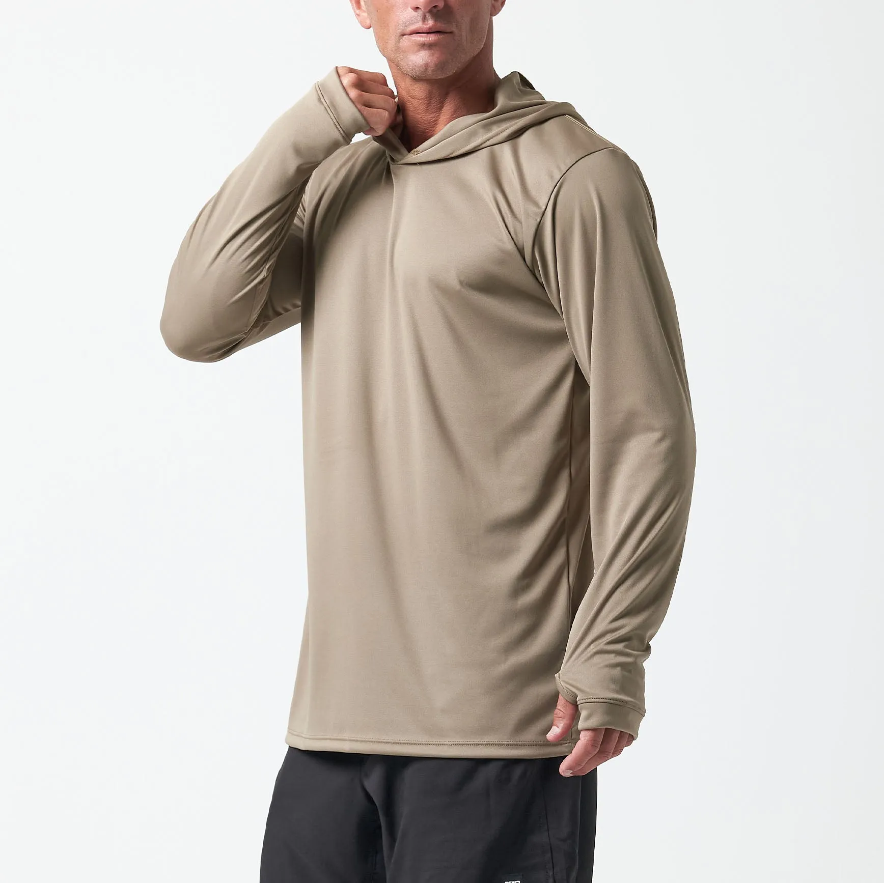 Tx WEDGE LS SHIRT HOODED SHIRT