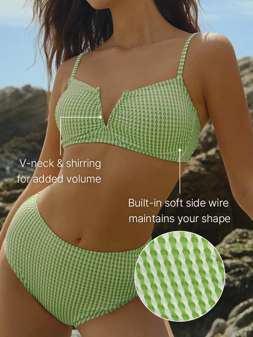 V Cut Bikini Top