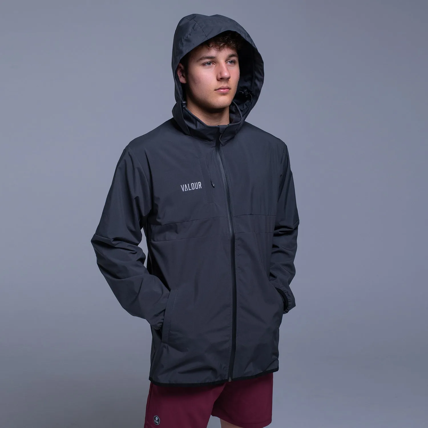 Valour Active Men's Rebound Jacket - Coal