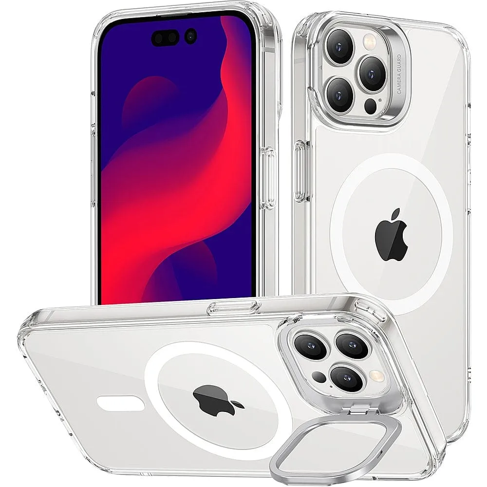 Venture Series Clear Case with Kickstand - iPhone 14 Pro Max