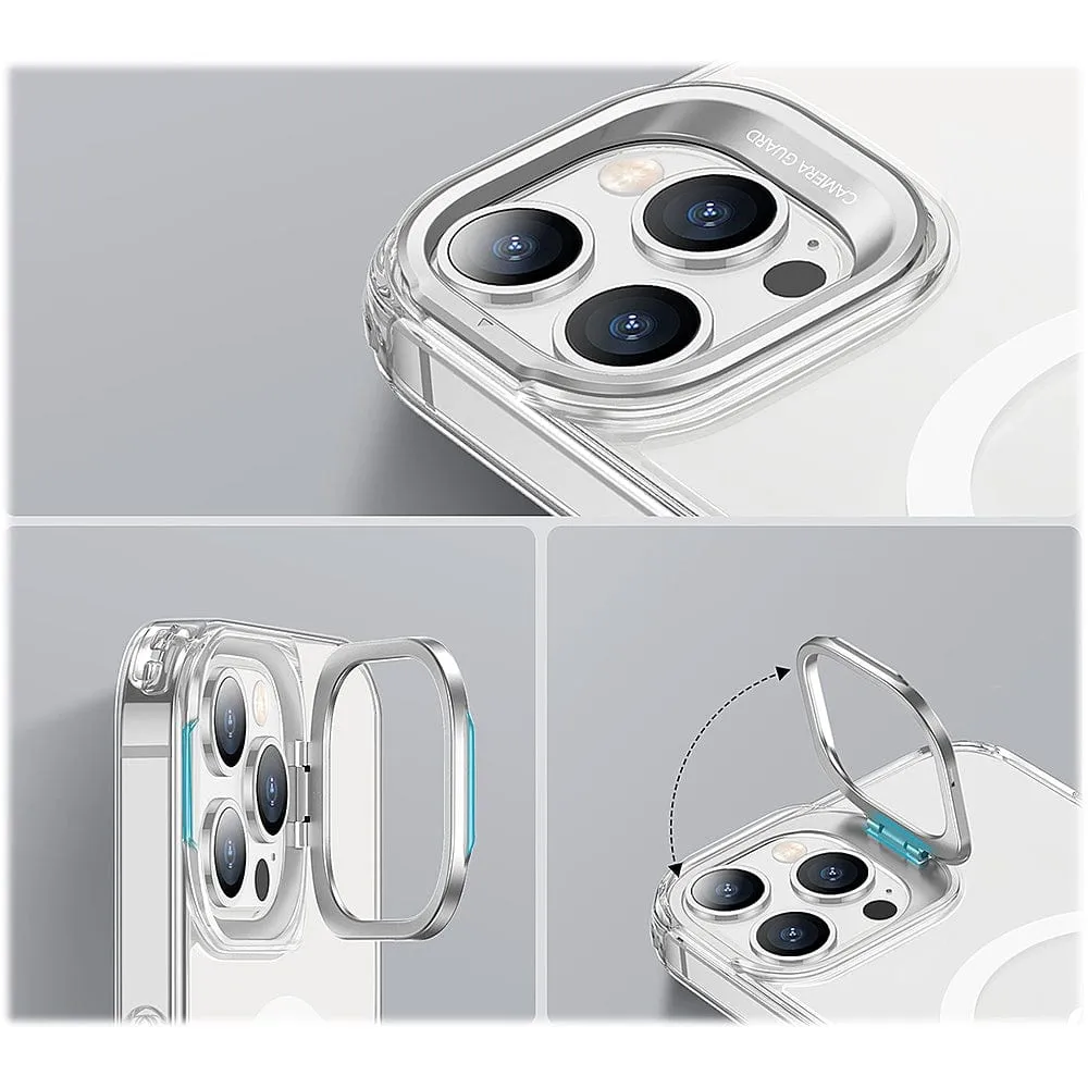 Venture Series Clear Case with Kickstand - iPhone 14 Pro Max