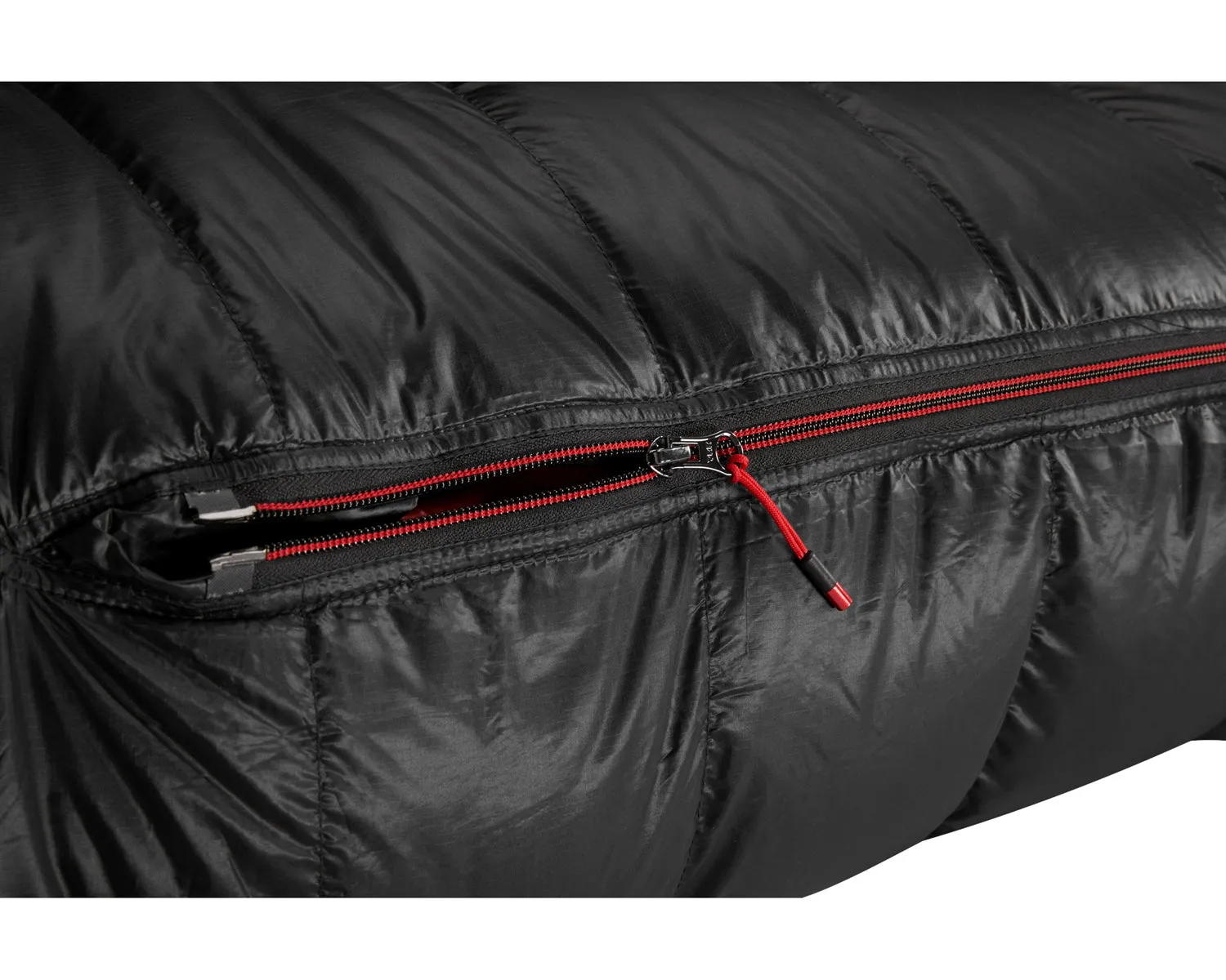 V.I.B 600 (LEFT ZIP) - Black/Fiery Red