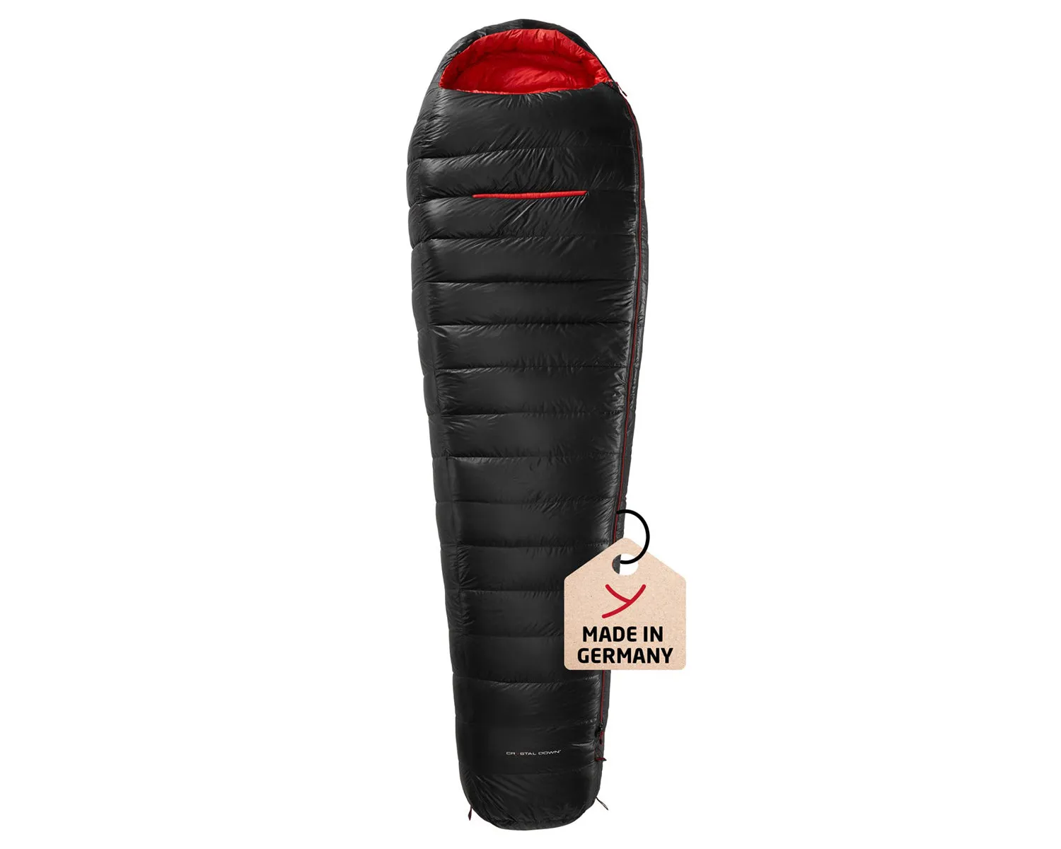 V.I.B 600 (LEFT ZIP) - Black/Fiery Red