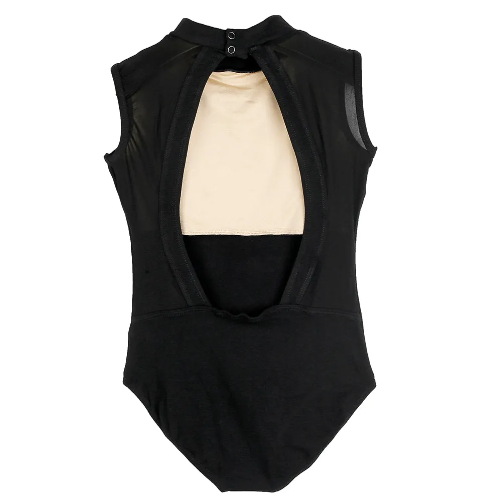 Women Backless Classic Camisole Leotard Dance
