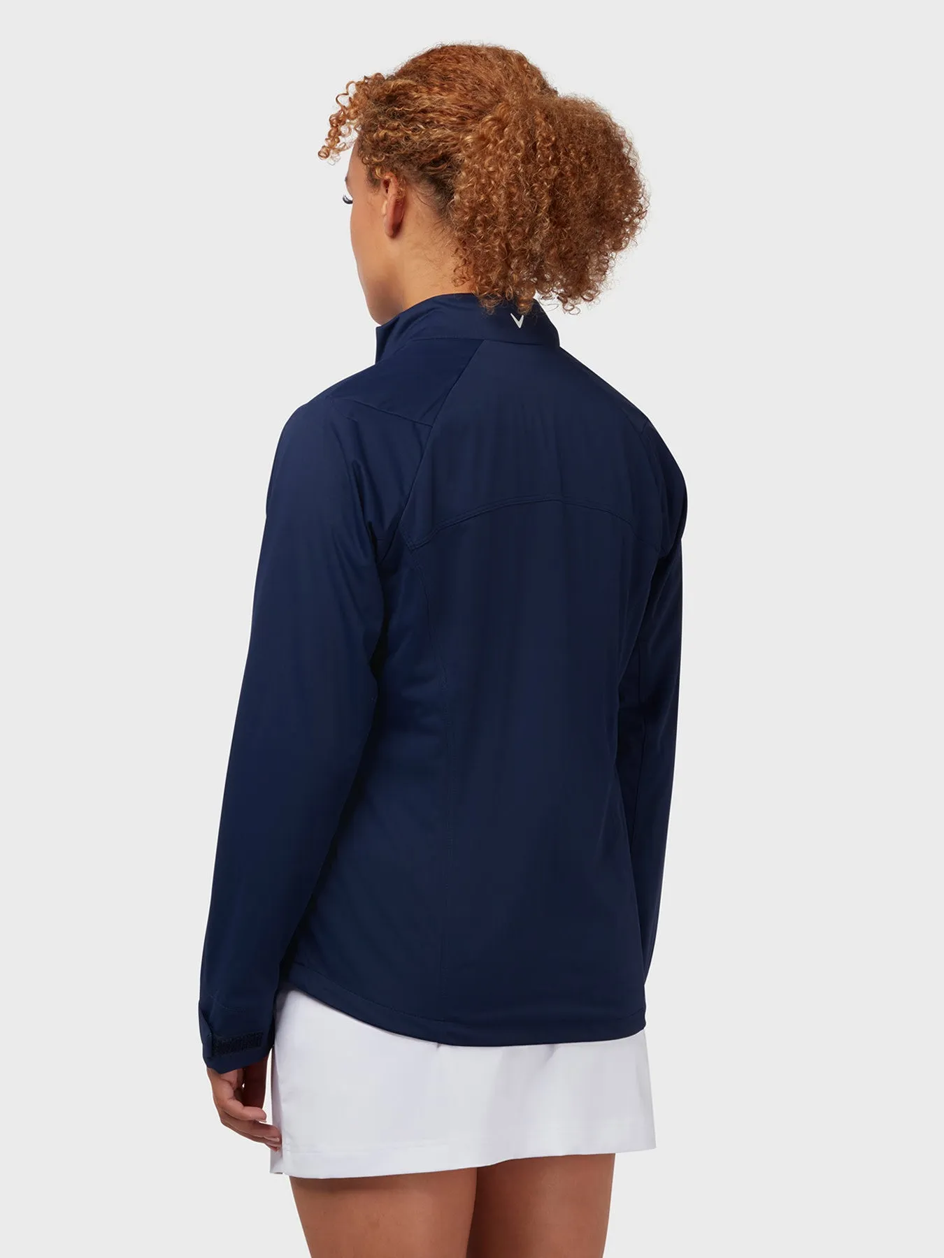Women's Soft Shell Weather Series Wind Jacket In Peacoat