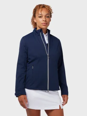Women's Soft Shell Weather Series Wind Jacket In Peacoat